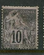 French Colonies #50 Used