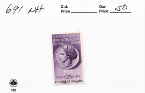 ITALY  691   MNH