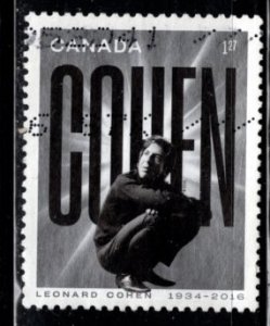 Canada - #3196 Leonard Cohen  - Used