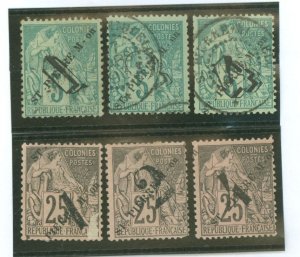 St. Pierre & Miquelon #46-51 Used Single (Complete Set)