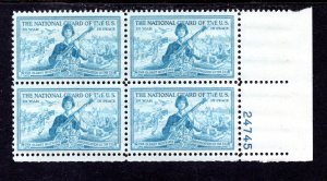 US Scott #1017 Plate block of 4, MNH