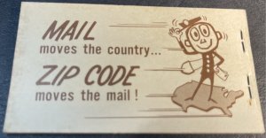 U.S.#  BK116-MINT/NEVER HINGED--COMPLETE COMBO BOOKLET/UNEXPLODED--1967-71