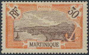 Martinique    SC# 76  MH   see details & scans