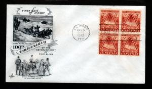 U.S. 1948 FDC Fort Bliss!