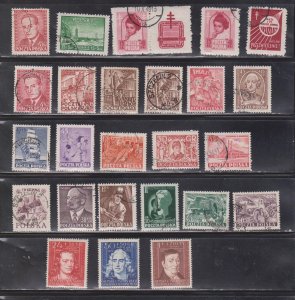 POLAND - Used Collection Of Early Including Airmails, Semi-postals & Postage Due