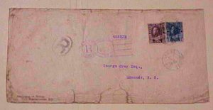 CANADA 1922 COVER  REGISTERED #254 cat.$45.00