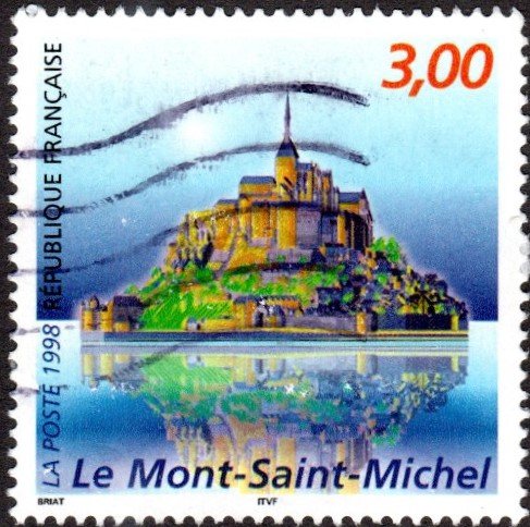 France 2663 - Used - 3fr Mont-Saint-Michel (1998) (cv $0.85)