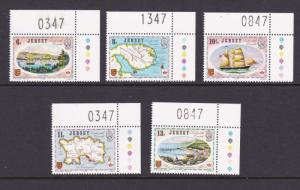 Jersey 1979 ship Sc 190-194 MNH OurRef.#z0161