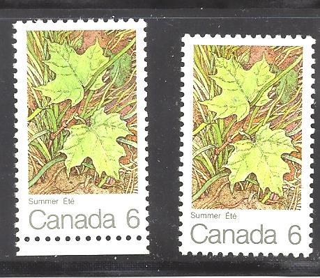 Canada UNRECORDED PAPER TYPE SCOTT 536 VF MINT NH (BS9853)