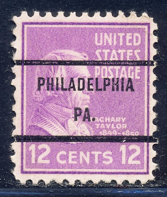 Philadelphia PA, 817-71 Bureau Precancel, 12¢ Taylor