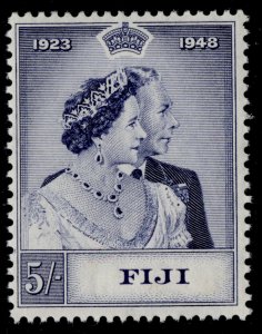 FIJI GVI SG271, 5s violet blue, NH MINT. Cat £14.