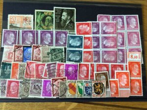Germany  mounted mint and used stamps  A7009