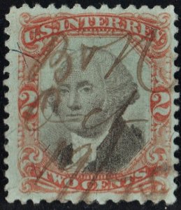 R151 2¢ Third Issue Documentary Stamp (1874) Used