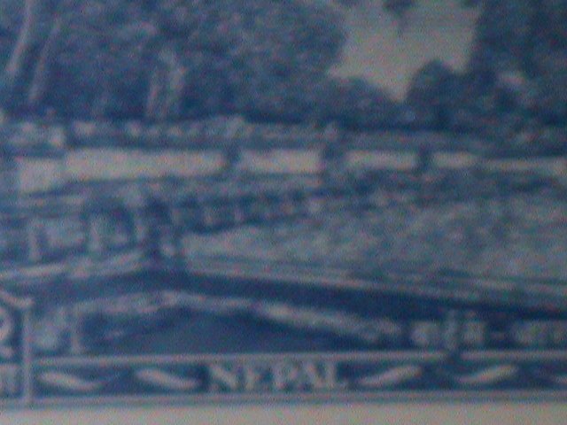 NEPAL-1949 SC#58-VIEW OF KATHMANDU-22 FOUNTAINS-BALAJU - MNH-VF 75 YEARS OLD