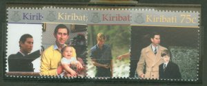 Kiribati #768-771  Single (Complete Set)