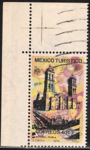 MEXICO 1011, TOURISM PROMOTION, PUEBLA CATHEDRAL. USED. VF. (1247)