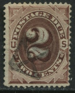 USA 1879 2 cents Postage Due used