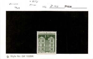 Germany, Postage Stamp, #950 Mint NH, 1966 Architecture (AC)