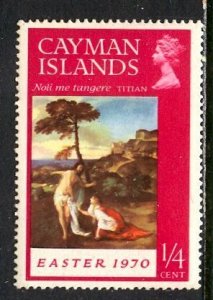 Cayman Islds.; 1970: Sc. # 252: Mint Gumless Single Stamp