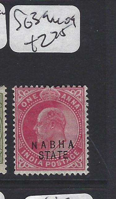 INDIA NABHA   (PP0807B)  KE  1A  SG 39   MOG 