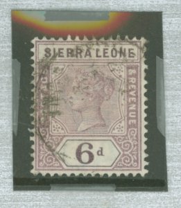 Sierra Leone #42v Used Single