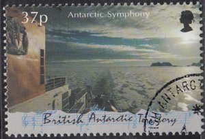 British Antarctic Territory 2000 used Sc #293 37p RRS James Clark Ross Symphony