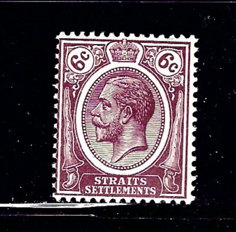 Straits Settlements 156 MH 1918 issue