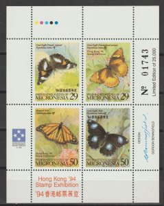 MICRONESIA 1994 SG 360/3 MNH
