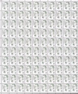 US Stamp - 1996 32c Boys Ranch Founder Cal Farley 100 Stamp Sheet #2934