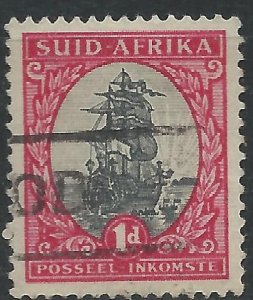 South Africa 1951 - 1d reduced size Afrikaans - SG135 used