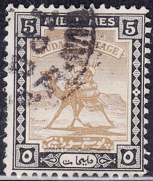 Sudan 33 Camel Post 1922