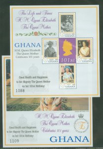 Ghana #2273-2274 Mint (NH) Souvenir Sheet (Queen) (Royalty)