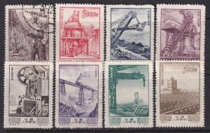 China - PRC 1954 SC 214-221 Set  MNH