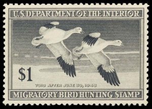 U.S. REV. DUCKS RW14  Mint (ID # 101101)