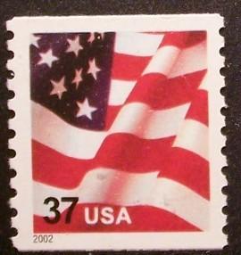 # 3631 MNH 37c Flag 2002 - (3889)