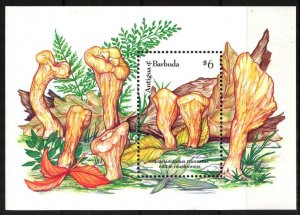 Antigua and Barbuda 1992 Mushrooms S/S MNH