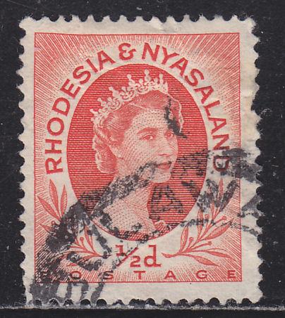 Rhodesia & Nyasaland 141 Queen Elizabeth II 1954