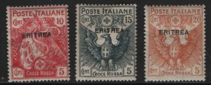 ERITREA  B1-B3  MINT HINGED