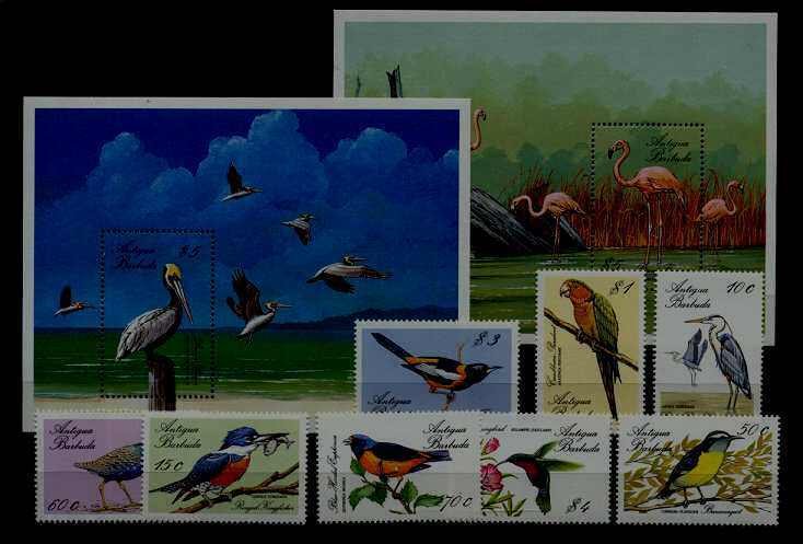 Antigua 1073-82 MNH Birds SCV24.10