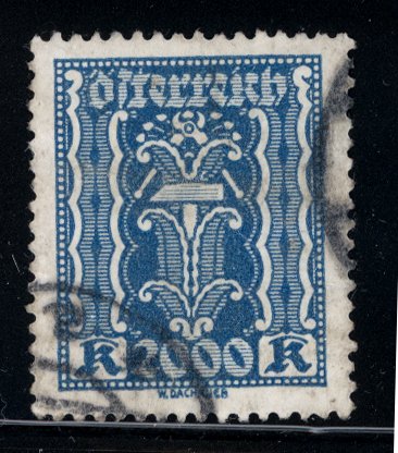 Austria 1922  Scott #285 used