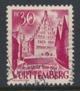 German States Wurttemberg   SC 8N23 1948  see scans & details