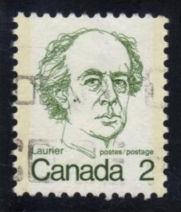 Canada #587 Sir Wilfrid Laurier, used (0.20)