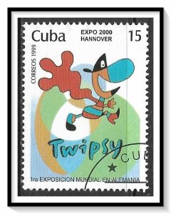 Caribbean #4036 World Stamp Expo's CTO
