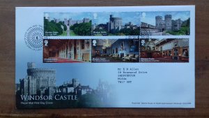 Great Britain 2017 Windsor Castle FDC