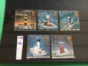 G. B. Lighthouses  mint never hinged stamps  A11947