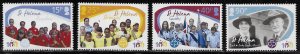 St Helena Scott #'s 1010 - 1013 MNH