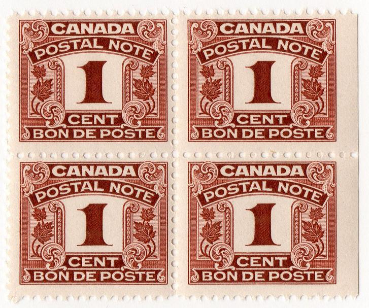 (I.B) Canada Revenue : Postal Scrip 1c