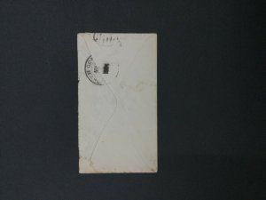 MOMEN: US #210 FANCY CANCEL USED ON COVER #29738