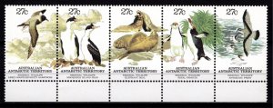 Australian Antarctic Territory 1983 Regional Wildlife, Marginal Strip [Mint]