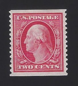 US #388 1910-11 Carmine Wmk 190 Perf 12 Vert Mint OG LH VF Scv $1400